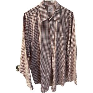 Brooks Brothers red/black plaid button down, XXL.